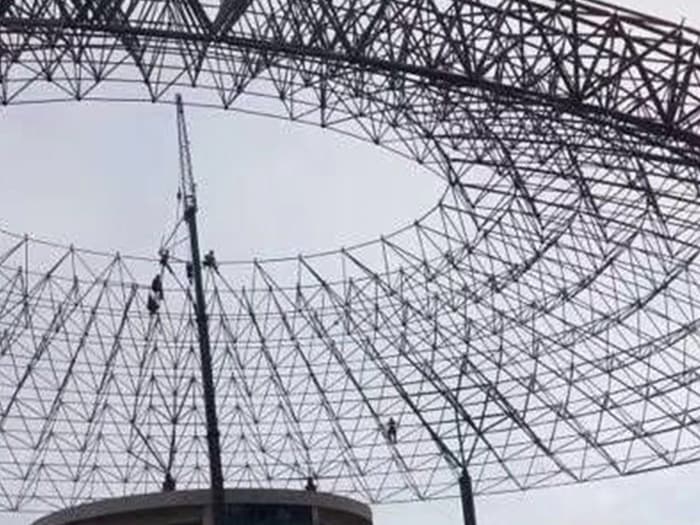 白银网架罩棚加工